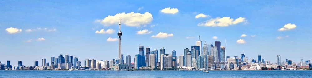 View of Toronto skyline